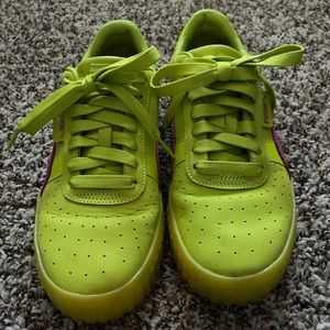 Neon Puma Lowtops